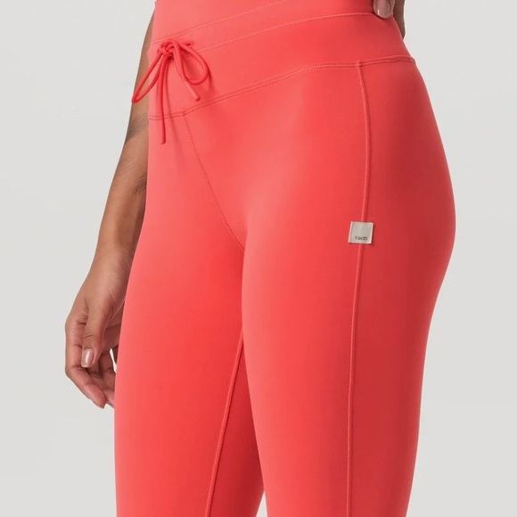New Vuori bright coral daily form leggings, regular length - Picture 2 of 12